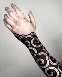 Maybe you would like to learn more about one of these? Negative Space Cloud By Koldo Novella Cloud Tattoo Samurai Tattoo Design Sleeve Tattoos