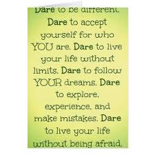The quality of your greeting cards can help them sell, so use the proper paper. Dare To Be Different Motivation And Inspiration Card Zazzle Com Inspirational Cards Online Cards Cards