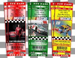 The only way to get hot passes is to know someone. Printable Nascar Invitations Ticket Style Customized With Your Party Details And Your F Race Car Birthday Party Race Car Party Car Birthday Party Invitations