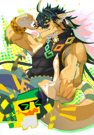 kinich and ajaw (genshin impact) drawn by acheki | Danbooru