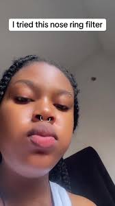 Nose Piercing and Beard Filter