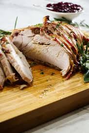 Remove plastic overwrap from thawed roast. Traeger Smoked Turkey Breast Wrapped In Bacon A License To Grill