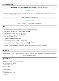 Use our cv template and learn from the best cv examples out there. Mum Returning To Work Cv Example Free One Page Cv Template In Word Cvtemplatemaster Com
