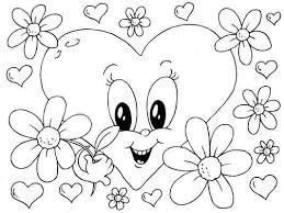 This page is special for all lovers. A Cute Valentines Heart Coloring Page For You To Color In For Your Valentine You C Valentines Day Coloring Page Heart Coloring Pages Valentine Coloring Sheets