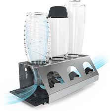 Choosing the right dish drainer could give you a zen kitchen experience. Sodaclean Premium Stainless Steel Dish Drainer With Drip Tray For Sodastream And Emil Bottles Dishwasher Safe Dish Drainer Rack Including Lid Holder Crystal Easy Power Amazon De Home Kitchen