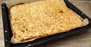 Mandel Blitzkuchen Vom Blech Rezept Blitzkuchen Desserts Ohne Backen Und Kuchen
