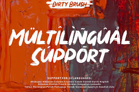Download 10,000 fonts with one click for $19.95. Dirty Brush Font Befonts Com
