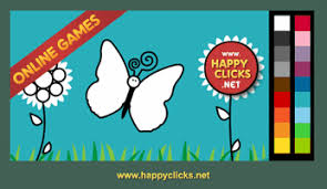 Have fun in this relaxing painting experience, refill the energy. Free Coloring Games For Kids Butterflies