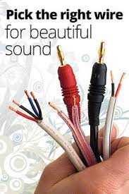 Speaker Wire How To Choose The Right Gauge And Type Speaker Wire Wiring Speakers Wire