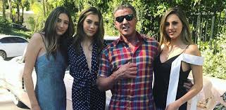 Middle sister sistine rose stallone, 22, was. Sylvester Stallone S Daughters Are Professional Models Littlethings Com