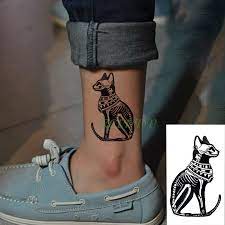 Egyptian cat tattoos body art tattoos tattoo font tattoos tattoo designs bastet tattoo tattoos with meaning sleeve tattoos forearm tattoos. Wasserdicht Temporare Tatowierung Aufkleber Alte Agypten Bast Bastet Katze Totem Tatto Aufkleber Flash Tatoo Gefalschte Tattoos Fur Manner Frauen Tattoo For Men Waterproof Temporary Tattoosfake Tattoo Aliexpress