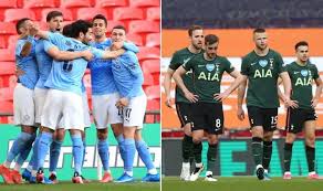 Latest matches with results tottenham vs manchester city teams tottenham manchester city played so far 48 matches. Man City 1 0 Tottenham Player Ratings De Bruyne Motm As City Win First Of Possible Treble Football Sport Express Co Uk