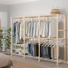 Ikea Ivar Regal Mit Boden Kleiderstangen Kiefer Boumldenkleiderstangen Etagere Ikea Ivar Kiefe Shelves In Bedroom Bedroom Closet Design Closet Designs