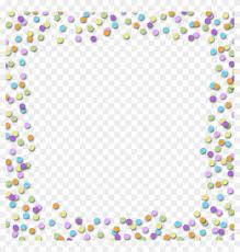 Confetti makes a wedding special. Party Confetti Borders Clipart Commercial Use Clip Transparent Background Confetti Border Free Transparent Png Clipart Images Download