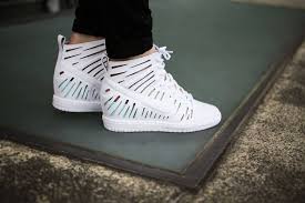 Nike Women S Dunk Sky Hi Essential Sneakers From Finish Line Nike Wmns Dunk Sky Hi 2 0 Joli Nike High Heels Wedge Sneakers Nike Dunks