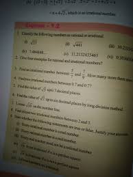 Denote the two rational numbers by a/b and c/d with a/b < c/d and a, b, c and d > 0. Answered 6 4 2 Which Is An Irrational Number Bartleby