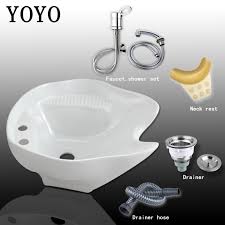 fashion style salon shampoo sink faucet