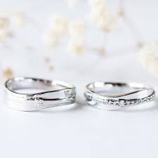 Couple Rings Set For His And Hers Wedding Band Diamond Wedding Etsy Blue Engagement Ring Aquamarines Engagement Rings Couple Aquamarine Engagement Ring