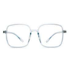 Bartholome Square Blue Glasses