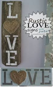 Rustic Love Signs Wooden Signs Diy Diy Signs Love Signs