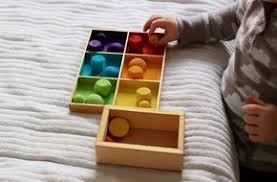 Diy Idee Farb Sortierkasten Holzspielzeug Krippe Spielzeug Weihnachtsschmuck Diy