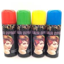 Silver hair spray product details: Temporary Colour Hair Spray Color Dye Warna Rambut Sementara 125ml Sarawak Only Shopee Malaysia