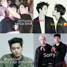 I compiled some of the best jjp moments to make your lives less dry. I Am Kpop Girl Got7 Jinjae Markjin Jjp Couple Meme 21 6 17 Pt 1 2 3