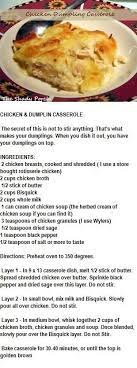 Preheat oven to 350 degrees fahrenheit. Chicken And Dumpling Casserole By Melody Recipes Chicken Recipes Cooking Recipes