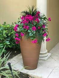 Do you love the look of fresh flowers thriving in flower pots? 13 Best Outdoor Artifical Flowers And Plants Ideas Plants Artifical Flowers Artificial Plants Outdoor