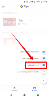 Google play 25 usd gift card us. How To Add Credit Debit Cards Gift Loyalty Cards And More To Google Pay 9to5google