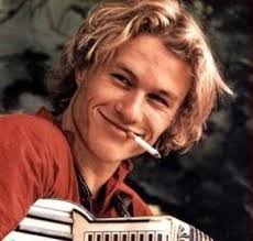 A Young Handsome Heath Ledger Rip Heath Ledger Actors Heath