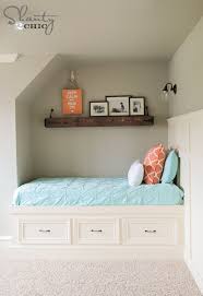 Diy Built In Storage Bed Shanty 2 Chic