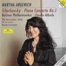 Martha argerich festival, beppu, japanwith antonio pappano and the tokyo university of arts special orchestra. Martha Argerich Tchaikovsky Berliner Philharmoniker Claudio Abbado Nicolas Economou Piano Concerto No 1 The Nutcracker Suite For Two Pianos 1995 4d Ddd Audio Recording Cd Discogs