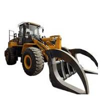On Sale Wheel Loader With Timber Grab Logging Hydraulic Log ...
