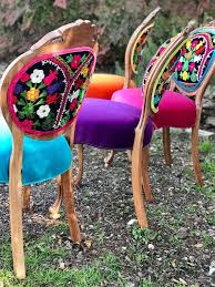 Eclectic Boho Dining Chairs Etsy Boho Dining Chairs Dining Chairs Dining Chairs Diy