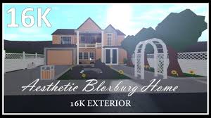 Aesthetic Bloxburg Home Exterior 16k Youtube 2 stories (3) ✨total exterior cost: aesthetic bloxburg home exterior 16k