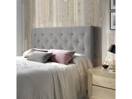 L164.5 x p9.5 x h125 cm. Tete De Lit Capitonnee Scandinave Oslo Gris 160x100 Oslo Gris 160x100 Vente De Marckonfort Conforama