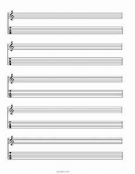 Music Blank Sheet Blank Guitar Tab Sheet Music Paper In 2019