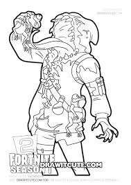 How To Draw Big Mouth Fortnite Chapter 2 Draw It Cute Scary Coloring Pages Cute Coloring Pages Drawings