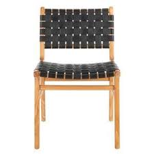 Knott Dining Chair Set Of 2 Natural Dining Chairs Dining Chairs Black Dining Chairs