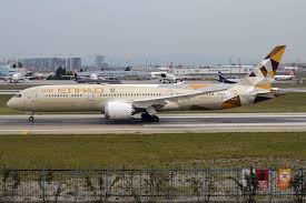 I was fortunate to board first so that i could snap these pics to share with you. Etihad Airways A6 Blf Boeing 787 9 Dreamliner At Istanbul Ataturk Airport Boeing 787 9 Dreamliner Boeing 787 Boeing