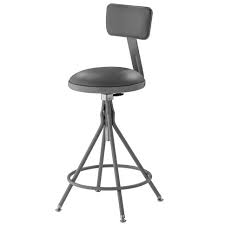 Check spelling or type a new query. National Public Seating 24 28 H Adjustable Height Swivel Stool With Backrest 6524hb Lab Stools And Science Stools Worthington Direct