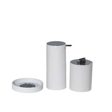 #bathroom #cotton #cotton_buds #cotton_wool #jar. Buy Nordic 3b Accessory Set Soap Dish Liquid Soap Dispenser And Cotton Wool Jar 1 Back2bath