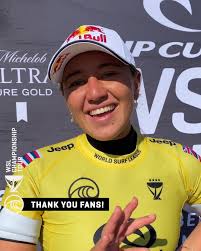 A big thank you and obrigado to all the fans out there. Without you, none  of this is possible. Carissa Moore Replay the #ripcurlwslfinals now