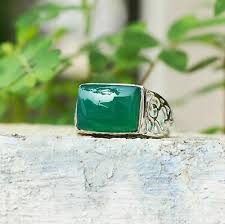 Wir können jede art von stein in der gewünschten form und größe zur verfügung stellen. 925 Sterlingsilber Naturlich Kolumbianisch Smaragd Oktagon Form Blende Set Ring Eur 29 14 Picclick De