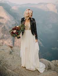 Leather Jacket Bride Leatherjacket Weddingdress Edgybride Weddingshoes Unusual Wedding Dresses Edgy Wedding Alternative Wedding Dresses