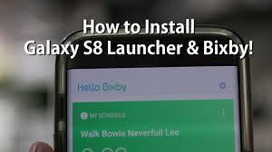 Samsung's new flagship sure are a sight to behold, but apart from bold design and large displays, they have a lot more to offer. How To Install Galaxy S8 Launcher Bixby On Galaxy Phones Highonandroid Com