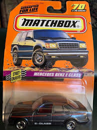 Matchbox Mercedes Benz E Class Dark Gray 70 Street Cruisers Benz E Class Benz E Mercedes Benz