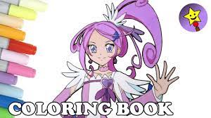 A collection of coloring book pages featuring characters from glitter force doki doki. Glitter Force Doki Doki Glitter Spade Coloring Book Page Dokidoki Precure Colouring Book Page Youtube