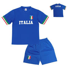 Italië landslagstenue|italië thuis tenue|italië uit tenue|italië tenue lange mouwen|italië tenue met eigen naam. Sporttenue Italie Co